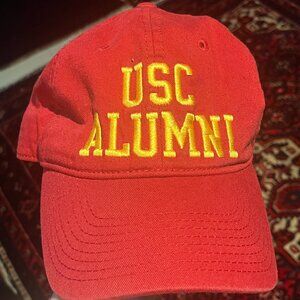 Women's Adjustable USC Alumni Red and Yellow Hat